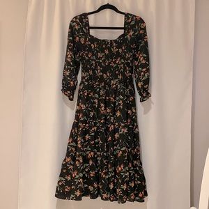 NWT Baltic Born Marta Smocked Midi Dress